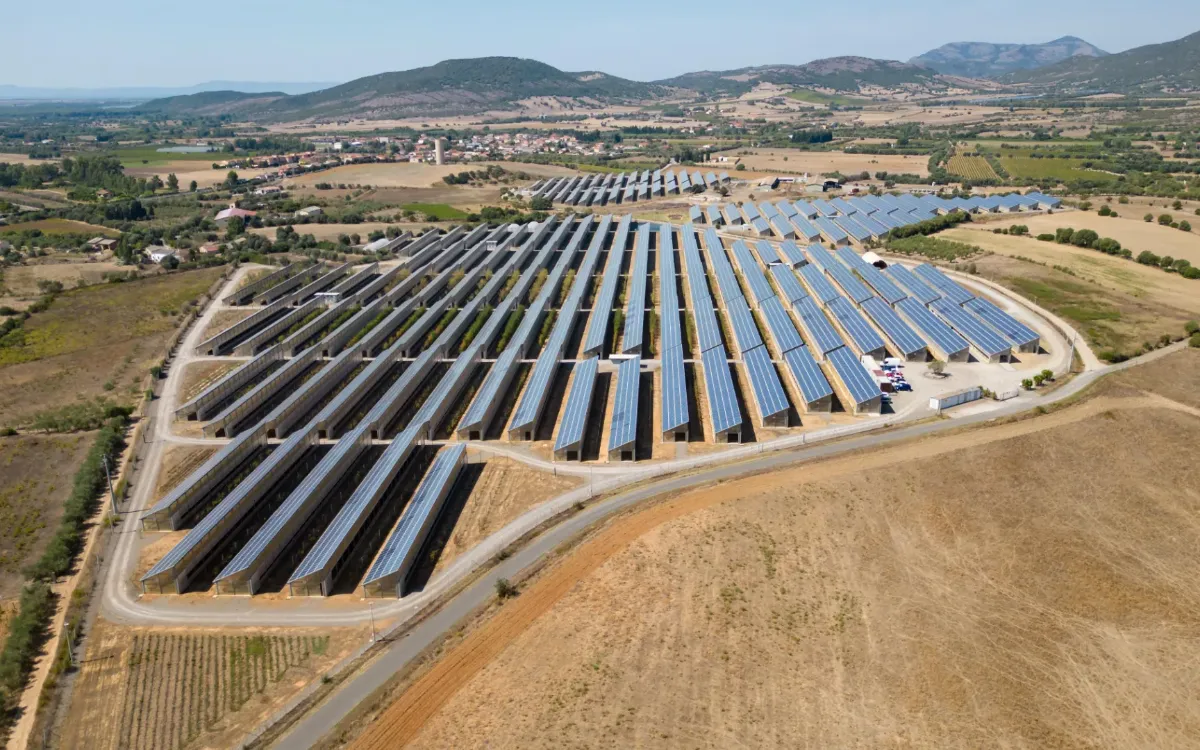 Pannelli fotovoltaici della Pezzoli Green